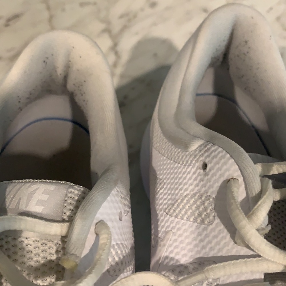 Nike Revolution 4 White Mesh Running Sneaker - Picture 5 of 8